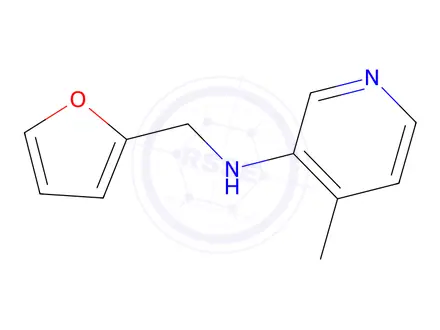 Chemical structure of n-(Furan-2-ylmethyl)-4-methylpyridin-3-amine
