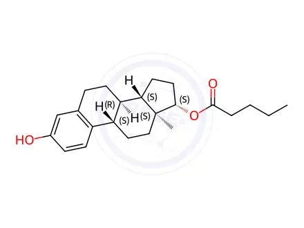 Chemical structure of Estradiol Valerate