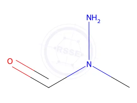 Chemical structure of N-Methyl-N-formylhydrazine