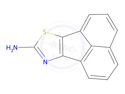 Chemical structure of acenaphtho[1,2-d][1,3]thiazol-8-amine