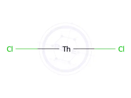 Chemical structure of Thorium dichloride