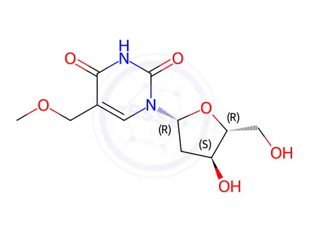 Chemical structure of Telbivudine Impurity 107