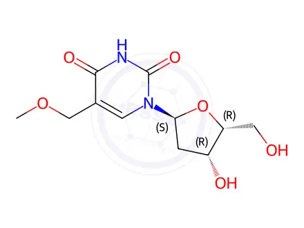 Chemical structure of Telbivudine Impurity 130
