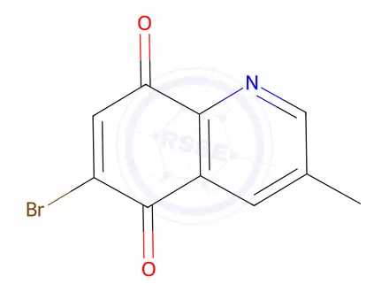 Chemical structure of 6-Bromo-3-methylquinoline-5,8-dione