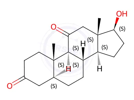 Chemical structure of Testosterone Impurity 166