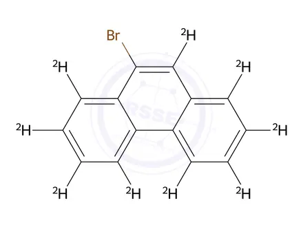 Chemical structure of 9-Bromophenanthrene-d9