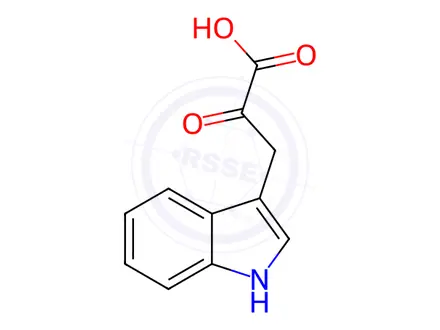 Chemical structure of Indolepyruvate