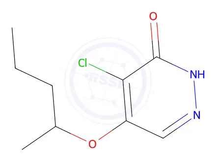 Chemical structure of 4-Chloro-5-(pentan-2-yloxy)pyridazin-3(2H)-one
