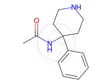 Chemical structure of N-(4-Phenylpiperidin-4-yl)acetamide