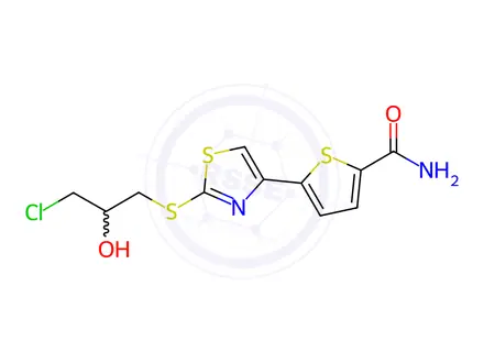 Chemical structure of Arotinolol Hydrochloride Impurity 3