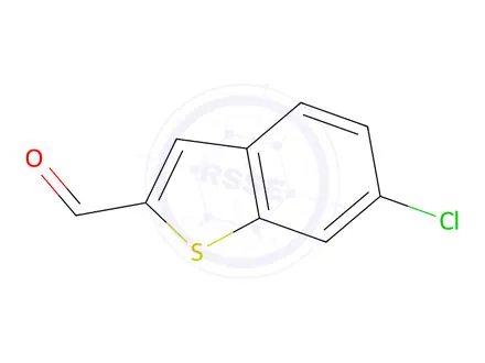 Chemical structure of 6-Chlorobenzo[b]thiophene-2-carbaldehyde