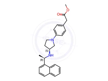 Chemical structure of Evocalcet Impurity 82
