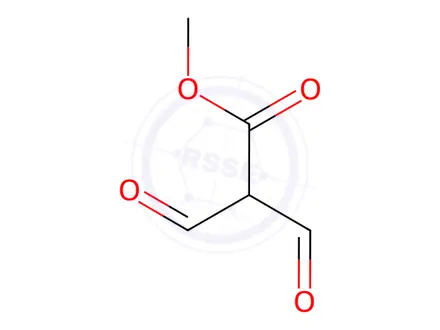 Chemical structure of methyl 2-formyl-3-oxopropanoate
