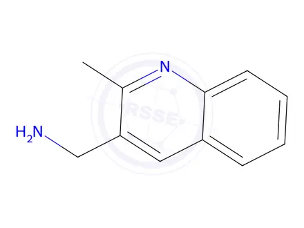 Chemical structure of (2-Methylquinolin-3-yl)methanamine