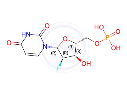 Chemical structure of Sofosbuvir Impurity 197