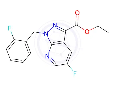 Chemical structure of Vericiguat Impurity 130