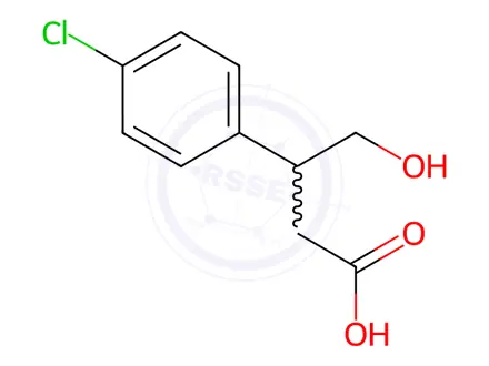 Chemical structure of Baclofen Impurity 3