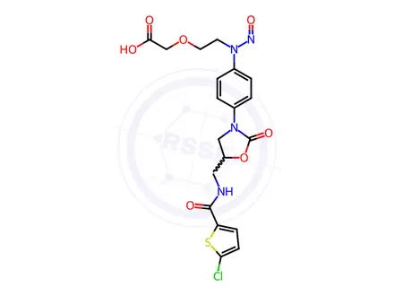 Chemical structure of Rivaroxaban Impurity 537
