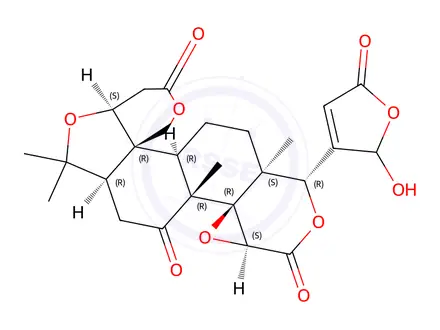 Chemical structure of Limonexic Acid