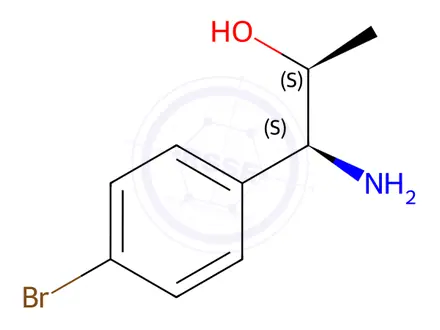 Chemical structure of (1S,2S)-1-AMINO-1-(4-BROMOPHENYL)PROPAN-2-OL