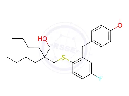 Chemical structure of Maralixibat Impurity 6
