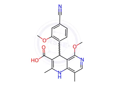 Chemical structure of Finerenone Impurity 387