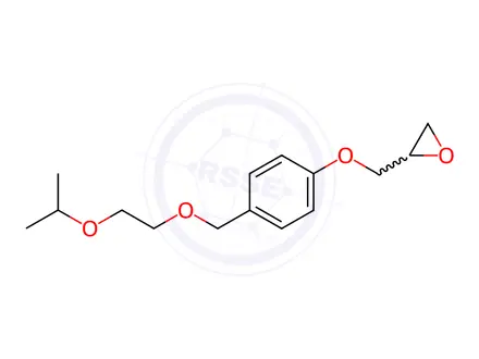 Chemical structure of Bisoprolol Impurity 108