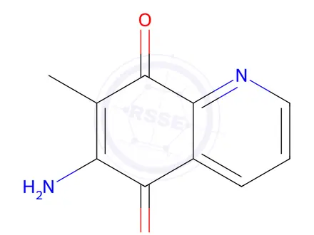Chemical structure of 6-Amino-7-methylquinoline-5,8-dione