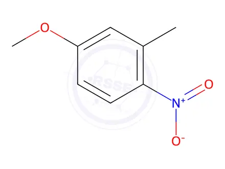 Chemical structure of 3-Methyl-4-nitroanisole