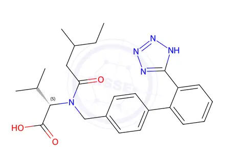 Chemical structure of Valsartan Impurity 77