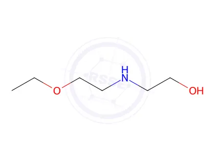 Chemical structure of 2-[(2-Ethoxyethyl)amino]ethanol