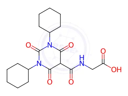 Chemical structure of Daprodustat (GSK1278863)