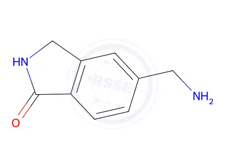 Chemical structure of 5-(aMinoMethyl)isoindolin-1-one