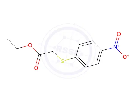 Chemical structure of Ethyl 2-(4-nitrophenylthio)acetate