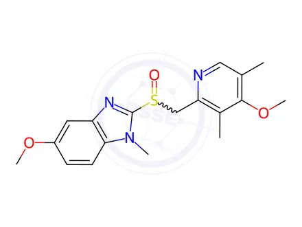 Chemical structure of Esomeprazole Impurity 170