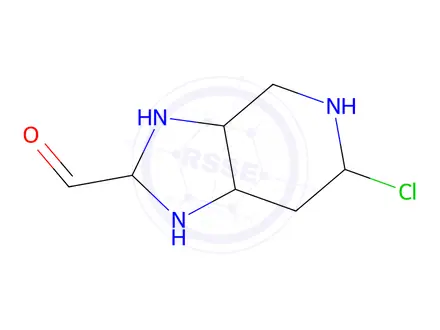 Chemical structure of 6-chloro-3H-imidazo[4,5-c]pyridine-2-carbaldehyde
