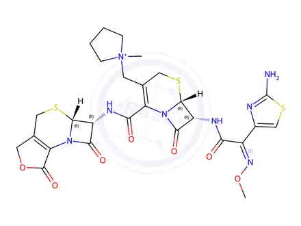 Chemical structure of Cefepime Impurity 45