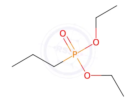 Chemical structure of diethyl propylphosphonate