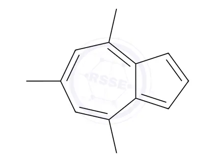 Chemical structure of 4,6,8-Trimethylazulene