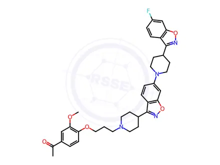 Chemical structure of Iloperidone Impurity