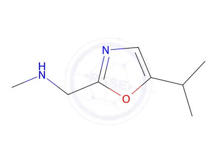 Chemical structure of 1-(5-Isopropyloxazol-2-yl)-N-methylmethanamine