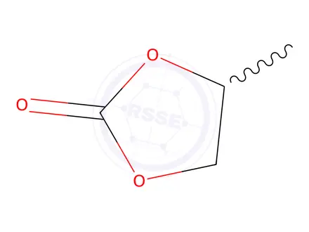 Chemical structure of Propylene carbonate