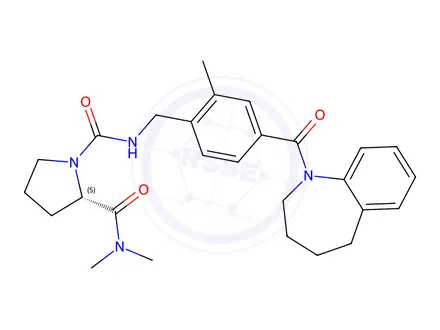 Chemical structure of Fedovapagon