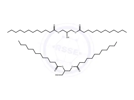 Chemical structure of Dilaurin