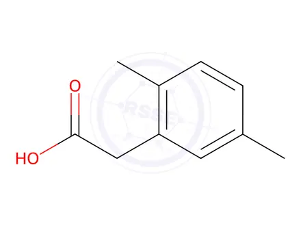 Chemical structure of 2,5-Dimethylphenylacetic acid