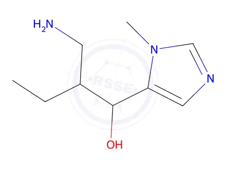 Chemical structure of 2-(Aminomethyl)-1-(1-methyl-1h-imidazol-5-yl)butan-1-ol