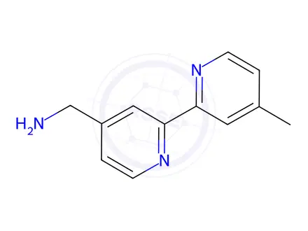 Chemical structure of (4'-Methyl-[2,2'-bipyridin]-4-yl)methanamine