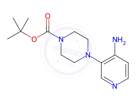 Chemical structure of Palbociclib Impurity 352