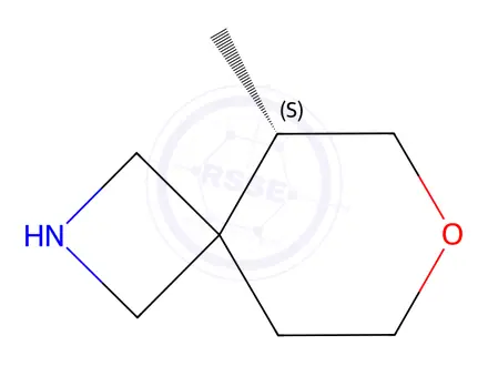 Chemical structure of (5S)-5-methyl-7-oxa-2-azaspiro[3.5]nonane