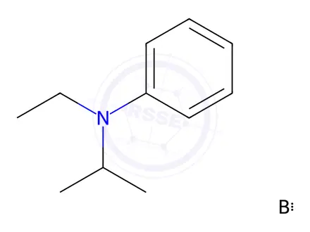 Chemical structure of Borane N-ethyl-N-isopropylaniline